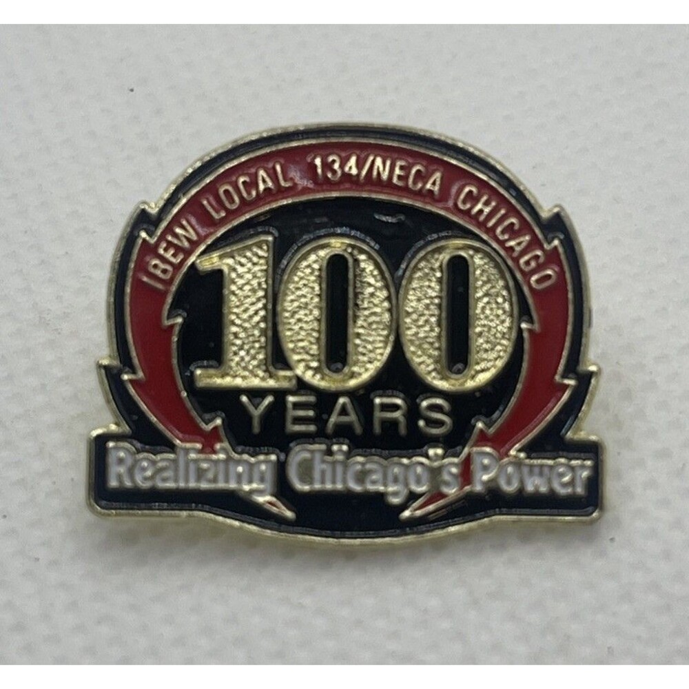 Ibew Local 134 Chicago Hat Pin International Brotherhood Electrical Workers Nos
